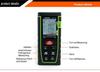 Shen Dawei LDM-T40 Handheld Laser & Infrared Rangefinder Tape Measure