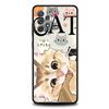 Abstract Creative Cat Line Phone Case for Samsung Galaxy A55 A35 A17 A07 A15 A13 A25 A51 A71 A72 A73 A32 A52 A52S A41 Soft TPU