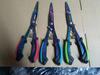 Long Nose Multifunctional Fishing Pliers: Lure, Fish Mouth Clamp, Hammer, Line Cutter, and Hook Control Tool.