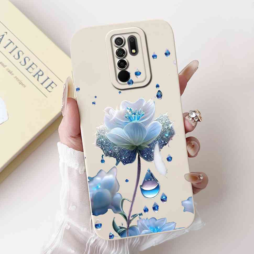 For Xiaomi Redmi 9 Case Cute Cartoon Rabbit Cat Soft Silicone Cover For Redmi 9 M2004J19AG M2004J19G Bumper Phone Case Funda