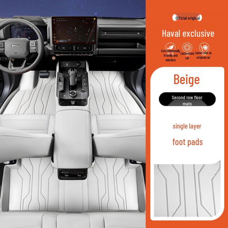 Compatible Haval Menglong Foot Mats - Full Coverage Interior & Trunk Car Mats for 24 Models