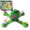 Elektrisches Dinosaurier-Abenteuer Spaß Dinosaurier-Projektion Fütterung Knochenfresser-Spiel Freizeit Mehrspieler Interaktives Puzzle-Spielzeug