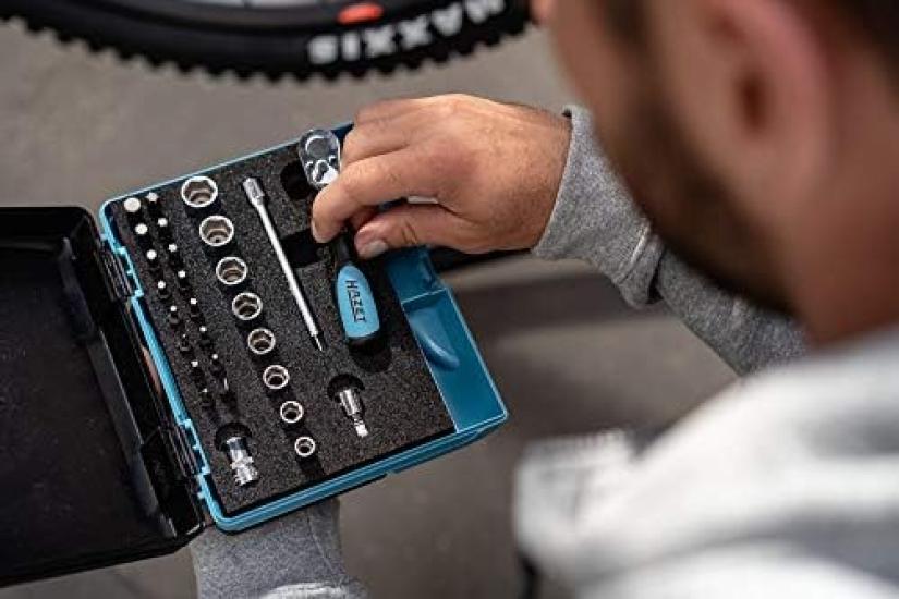 HAZET Steckschlüsselsatz, blau, japanischer Import, 854T & [Reguläres Produkt]