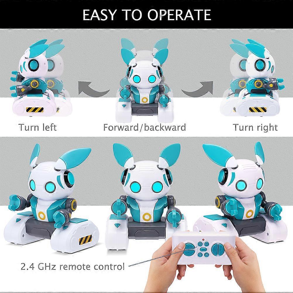 Wiederaufladbare RC-Roboter für Kinder Multifunktionales Elektrisches Mini-Roboter-Spielzeug Tolle Geschenkidee