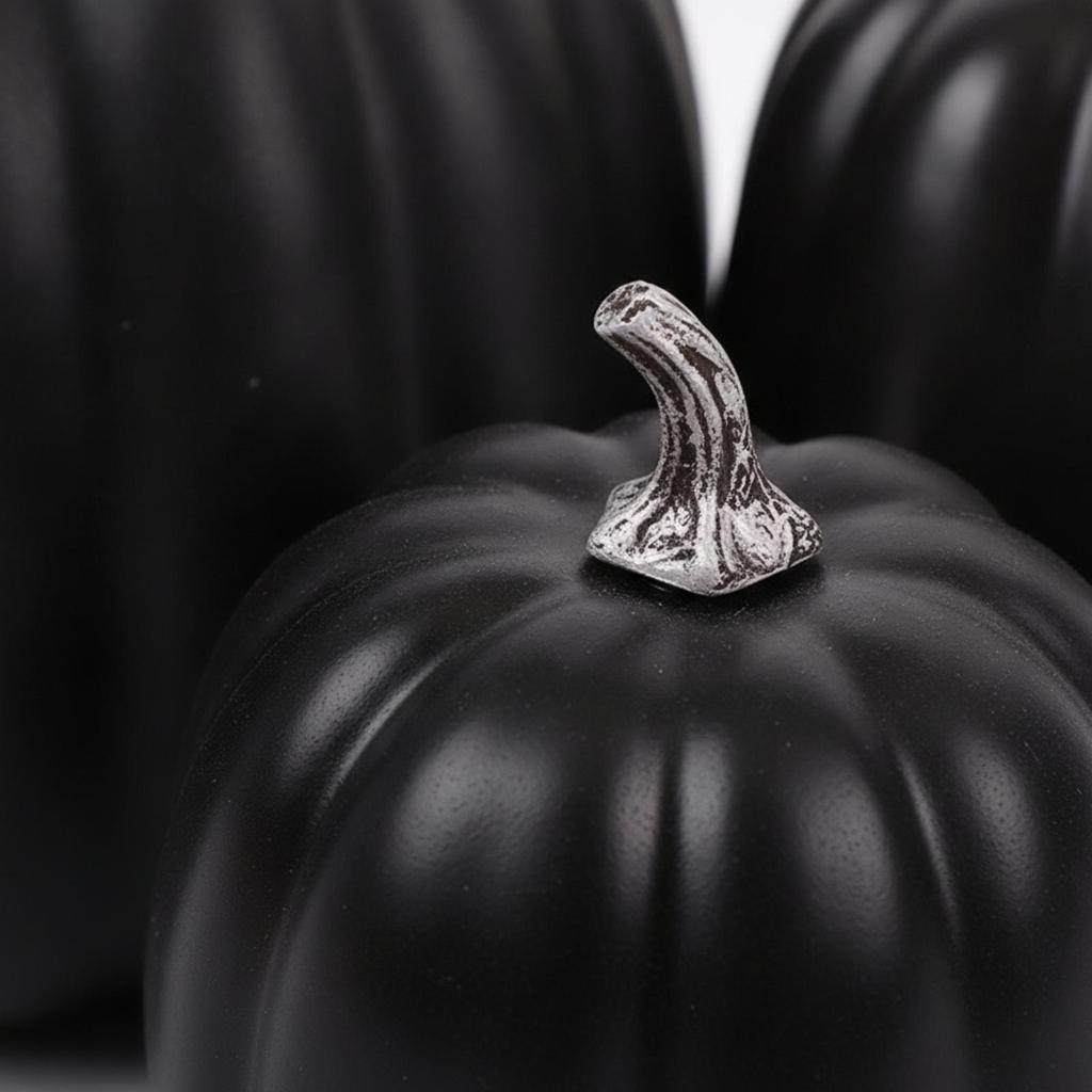8 Pieces Assorted Artificial Pumpkins Decorative with Faux
