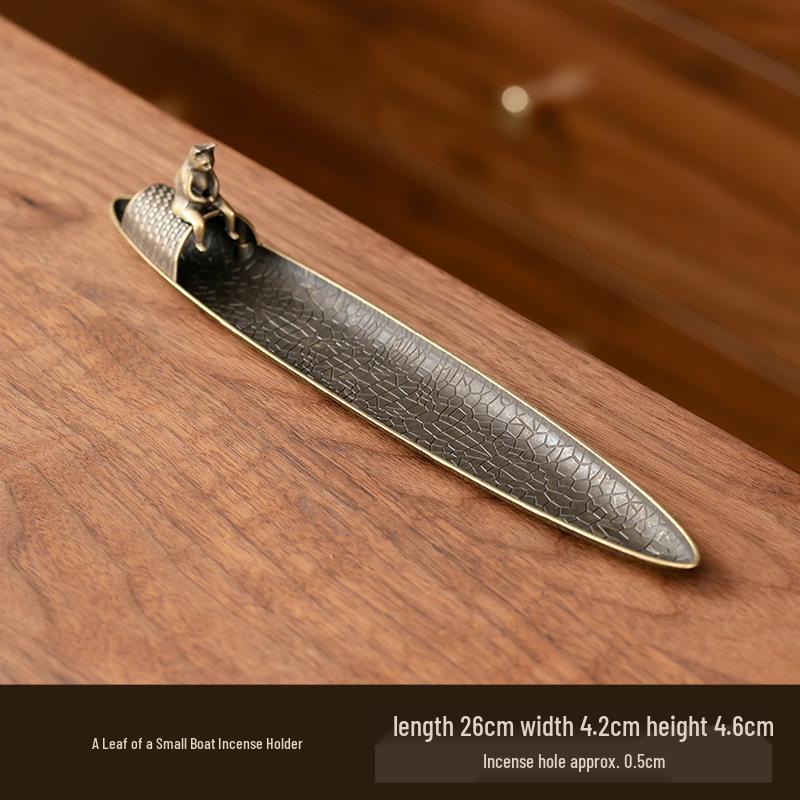 Antique Double-Layer Lotus Incense Holder for Tea Ceremony and Buddha Incense, Multi-Porous Sandalwood Line Burner.