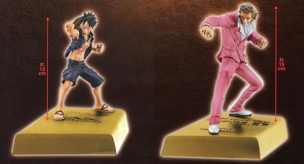 One Piece Figurină DX MANHOOD2 Monkey Guild Tesoro set 2 tipuri Premiu Banpresto D. Luffy,