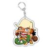 Acrylic Key Chain for One Piece Franky Trafalgar Law Jinbe Monkey D. Luffy Thatch Anime Peripheral Pendant Acrylic Key Buckle