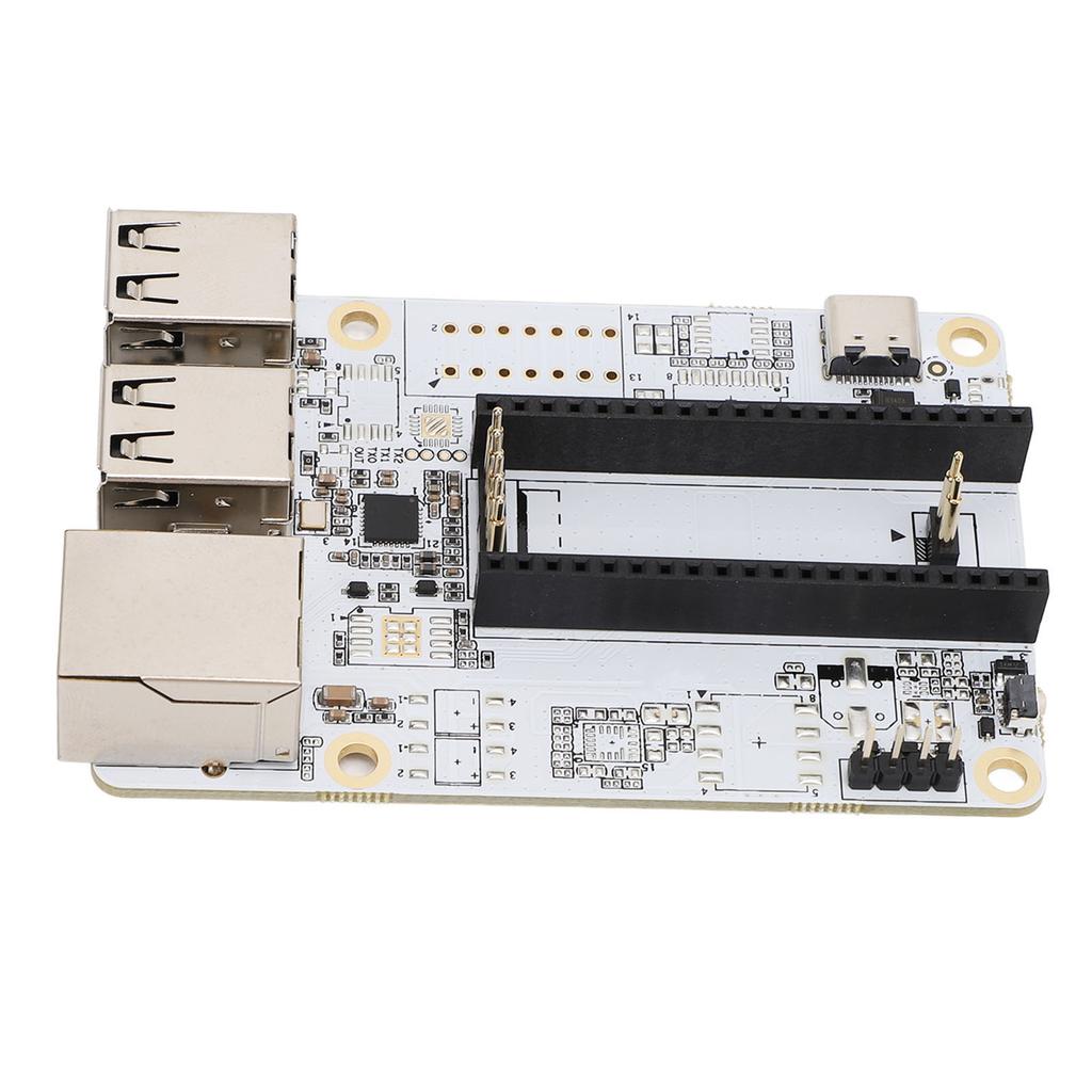 USB HUB Bottom Board 4xUSB 2.0 1xRJ45 100Mbps USB Device Expansion Board for Milk V Duo