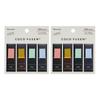 Kanmido Coco Fusen Sticky Notes, Color, 2-Set, Red (Black Case), CF-1003 AZ