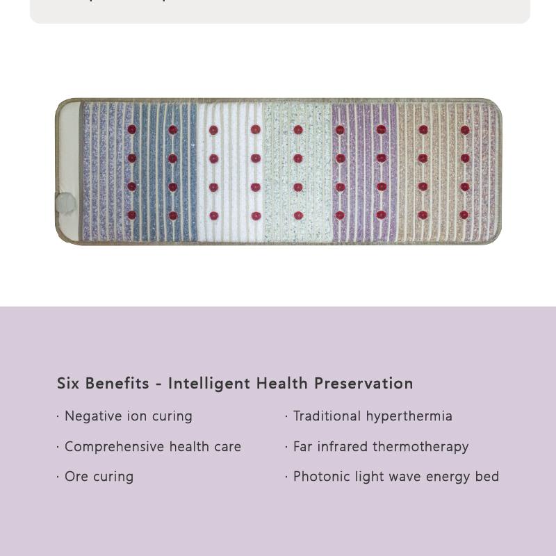 150×50cm Podložka z bio-krystalů s magnetickým polem a technologií PEMF - Energetická čakra, fotonová masážní podložka, vyhřívací podložka