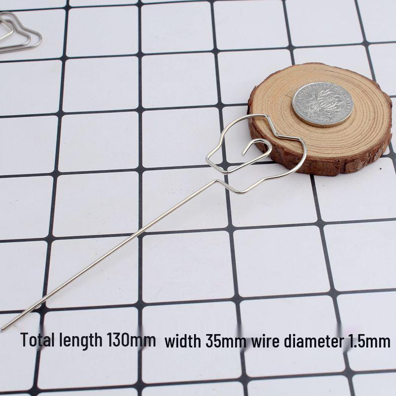 3D Polymer Clay & Wollfilz DIY Memo-Klammer Visitenkartenhalter