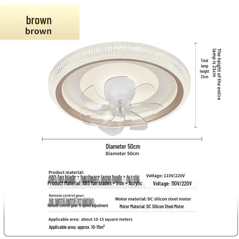 Oeny Smart Ceiling Fan Light