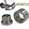 1 Set Stainless Steels Fitting Weld Bungs M18X1.5 Oxygen Sensor Kit Bung With Gasket Car Accessories