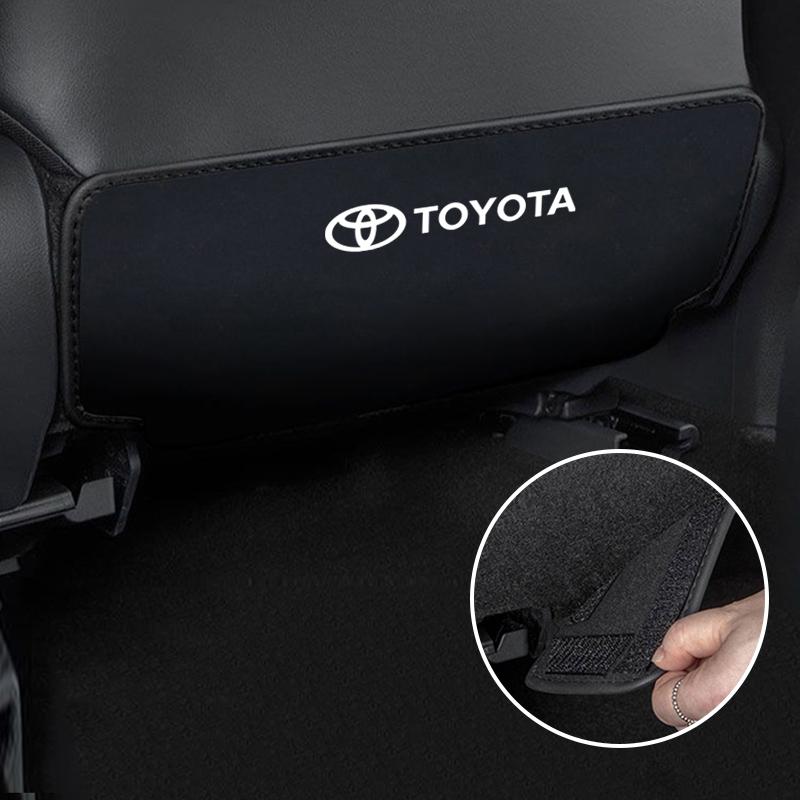 Car Seat Anti-Kick Mats Anti-Dirty Pad For Toyota Camry Chr Corolla Rav4 Yaris Prius Hybrid Prado Fortuner Hilux Auris Accessory