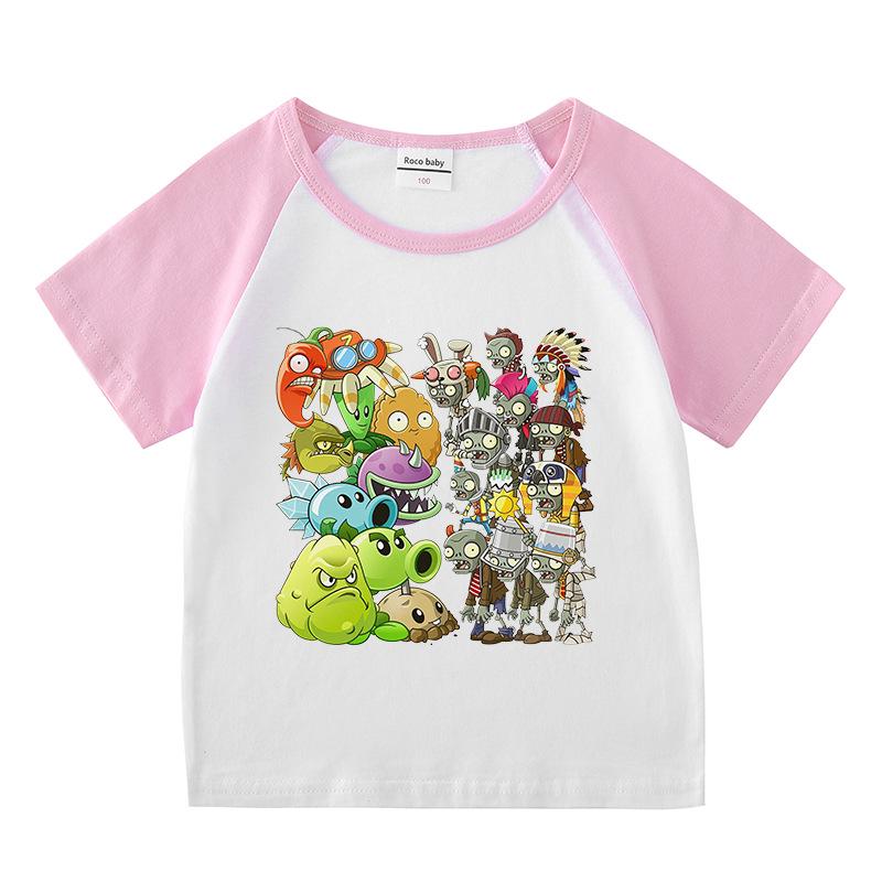 Kids' Summer Color Block Sports Set: Baby Shorts & Short Sleeve T-shirt