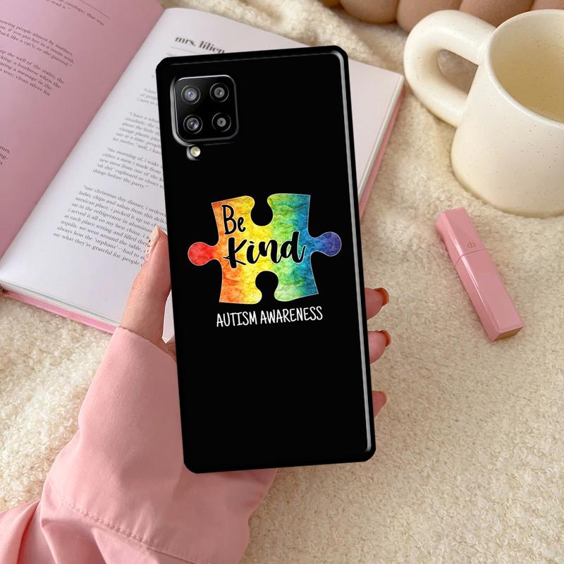 

Autism Support Puzzle For Samsung Galaxy A06 A16 A26 A36 A56 A52 A53 A33 A13 A34 A54 A14 A15 A35 A55 A22 A32 Case Samsung A32 5G