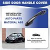 Protective Exterior Car Door Handle Cover Trim Side Handle For Fiat 500 Abarth 595 695