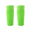 1Pair Soccer Shin Guard Football Crashproof Calf Protector Nylon Leg Sleeves Sock Shin Protector Featuring Pocket Training Protection