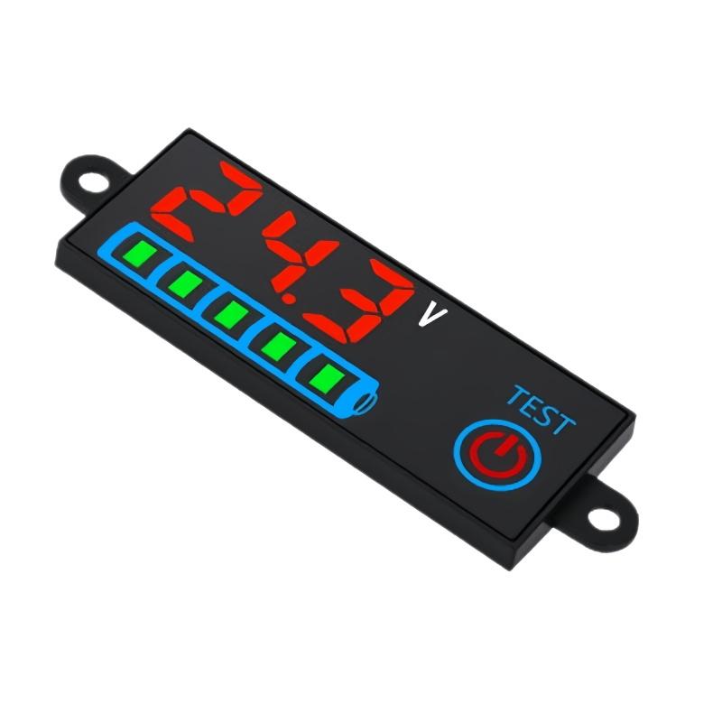 1Pcs Voltage Battery Charging Tester 3S-14S Dc7-55V Acid/Lithium Battery Charge Indicator Board Battery Level Indicator