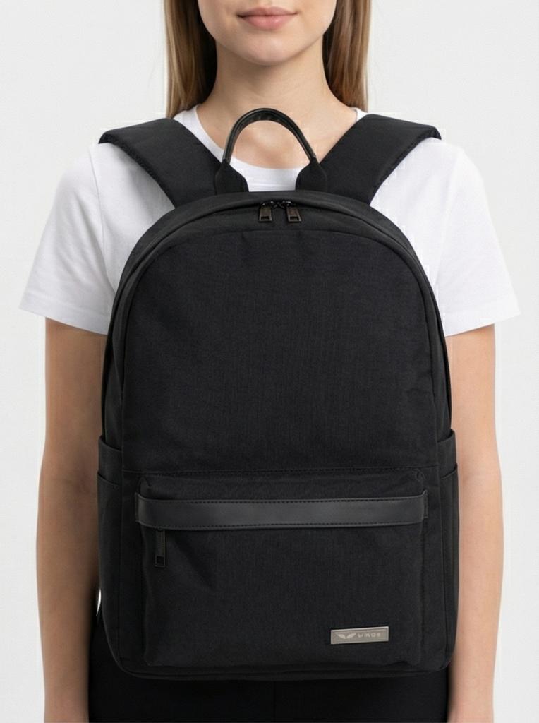 Vireo 007 School Backpack - Black
