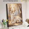 DIY Pearl Art Deer Painting Kit 5D Crystal Rhinestone Embroidery for Bedroom Living Room Wall Decoration Handmade Craft