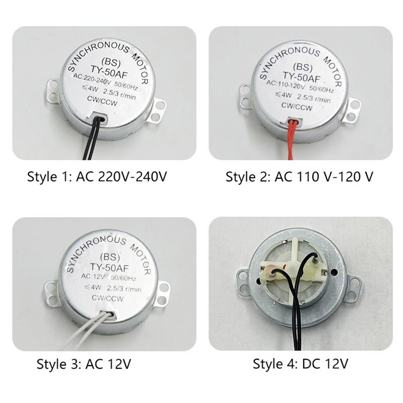 Ac220V Ac110V Ac12V Dc12V Motor pro otáčení vajec v líhni Vybavení pro líhnutí hospodářských zvířat Motor líhně