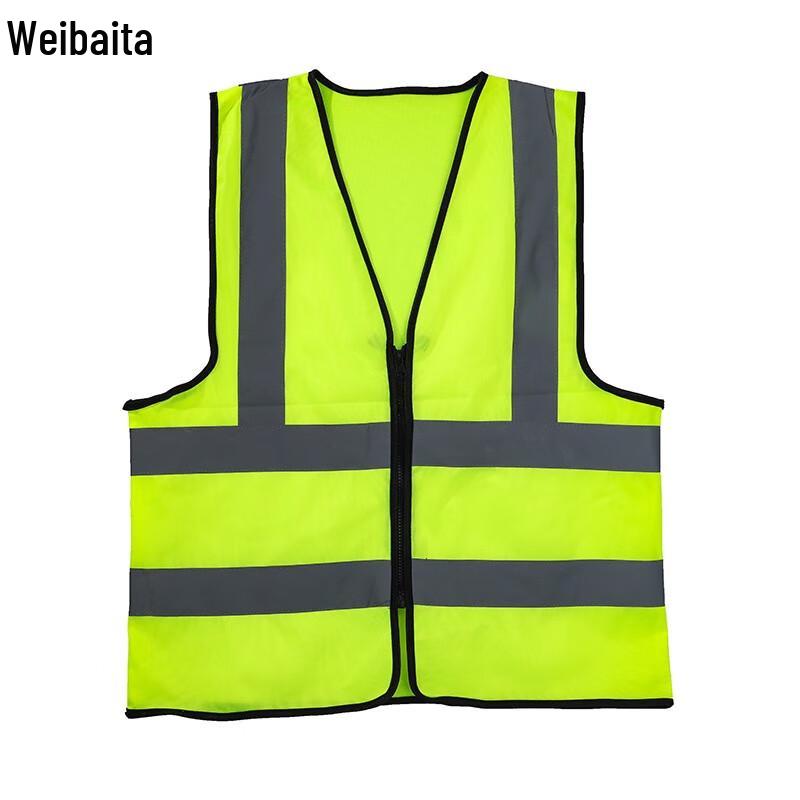Weibaida Reflective Multi-Pocket Safety Vest (10-Pack) Standard