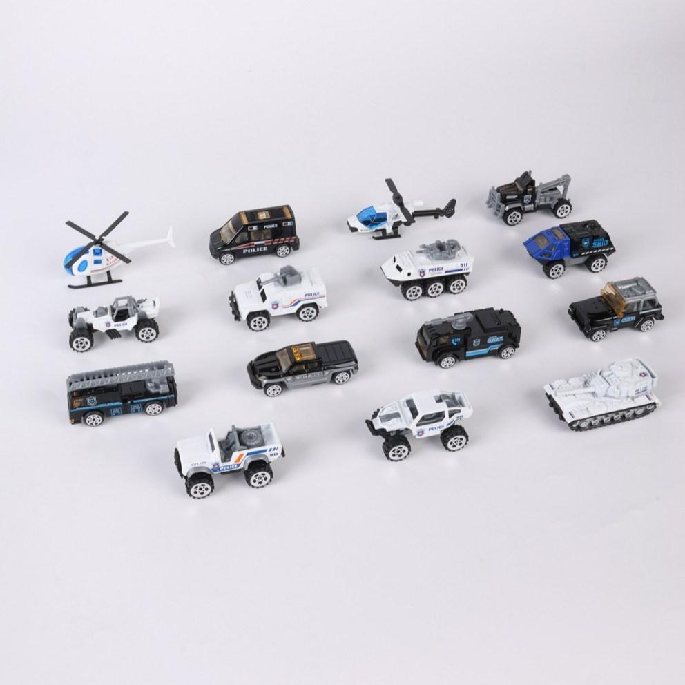 Dodam Dodam Premium Metal Toy Car - Police Car (1pc)