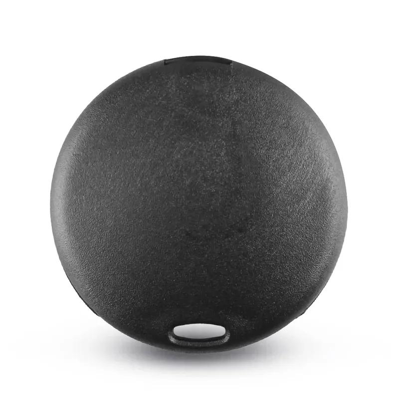 KEYYOU 10PCS Car Key Shell Case Replacement 3 Buttons Remote Car Shell Case No Balde Fit For Mercedes Benz SMART 450 Auto Key