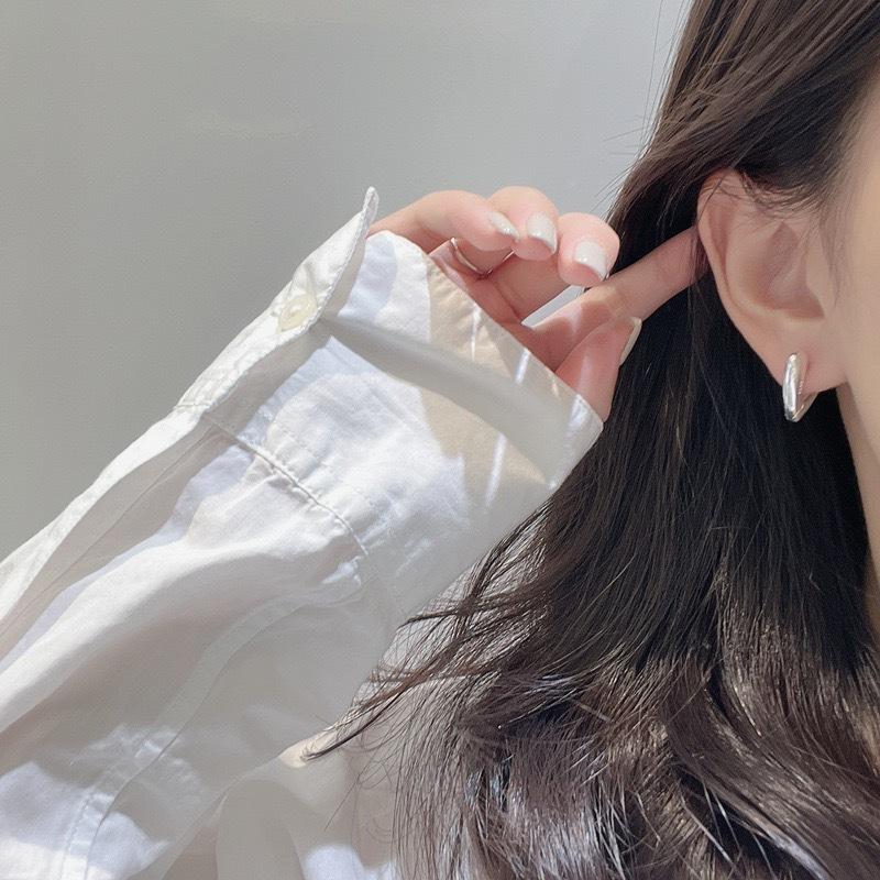 Love Earrings Year New Trendy Niche Design Sense High-end Earrings Women