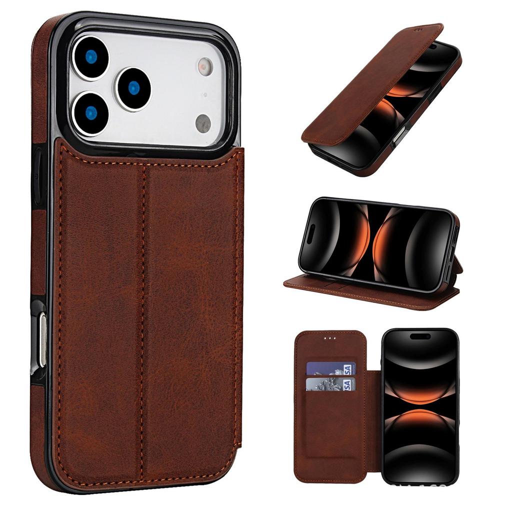 iPhone 17 Pro Max Jazz Flip Card Slot Case - Full Coverage Fashion