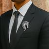 Unisex Design Zodiac Animal Pins Elegant Animal Pins New Horse Head Brooches  Friends Gifts