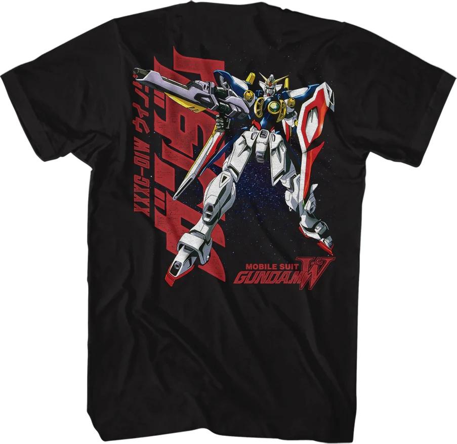 

2026 New Japanese Anime Mobile Suit RX-78-2 Gundam Cotton Short Sleeve Cotton Print T-shirts Men Women Y2k Parent-child Tee T... 5XL різнокольоровий
