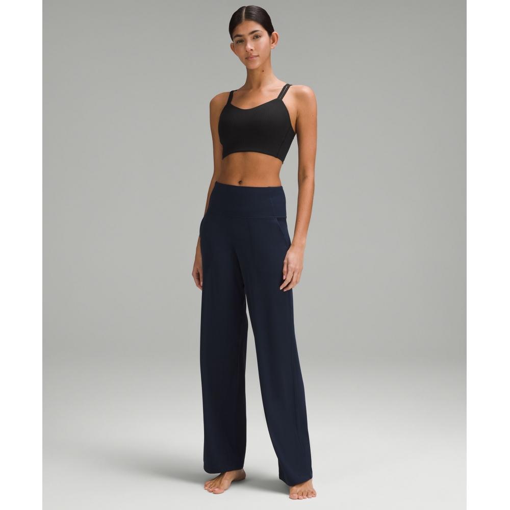 Lululemon Like A Cloud RiBBed Longline BrA  Light Support  B C Cup BlACk