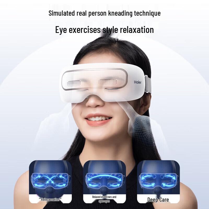 Haier Visual Eye Massager with Hot Compress and Music