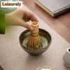 Ciotola da tè Matcha Jianzhan Ceramica Strumenti Dinastia Song Set Frusta Mescolatrice Giapponese Accessori Ornamenti Forniture Attrezzature Artigianato