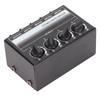 Separate Volume Knobs Stereo Mini Mixer Support 4 in 1 Out Stereo Splitte  Console
