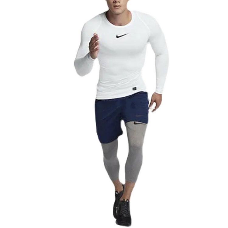 Nike Top de Fitness Transpirable de Compresión para Entrenamiento Profesional para Hombre Tops Blanco CT8462-100