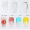 Universal Smudge Protein Glue Gradual Change Nail Art Egg White Transparent Milky White Nail Polish Glue Nail Salon Special