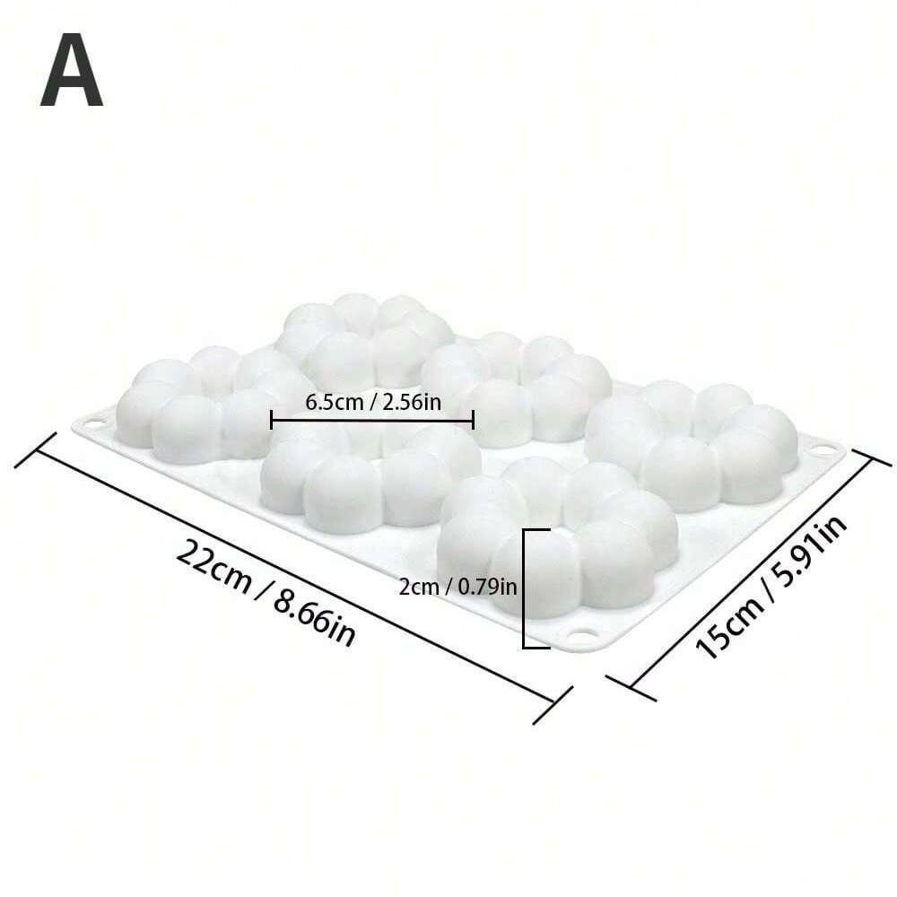6 Cavity Flower Silicone Cake Mold Chocolate Pastry Baking Mold Dessert Cake Decoration Tools Donut Muffin Kitchen Accessories