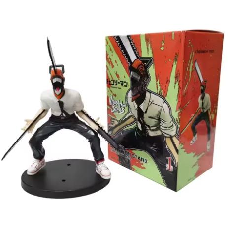 Chainsaw Man Denji Anime Figure Denji/Power Action Figure Chainsaw Man Denji Figurine Adult Collectible Model Doll Toy