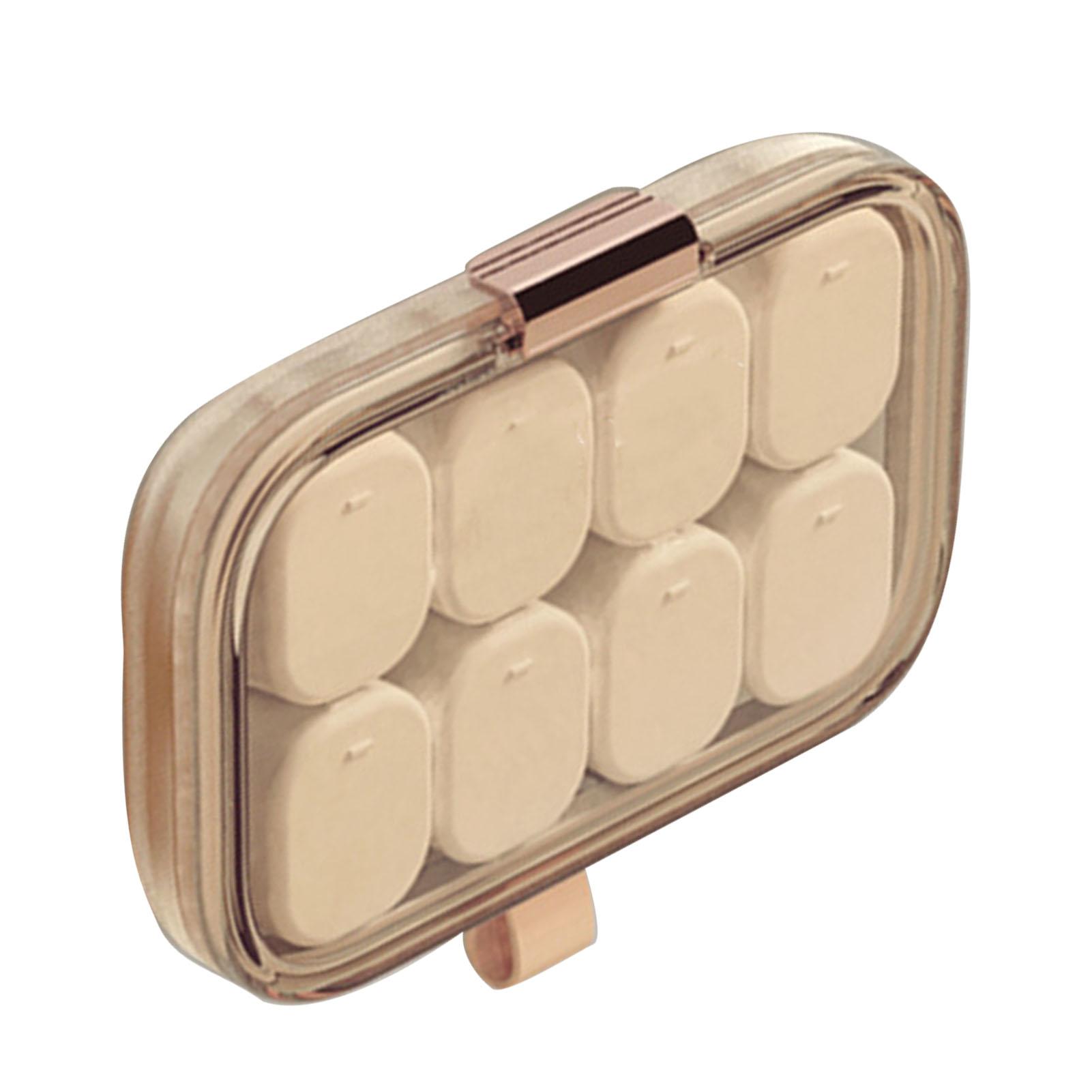 Medicine Case Portable 7 Day Sealed Large Capacity Small Medicine Container for Travel Business Trip