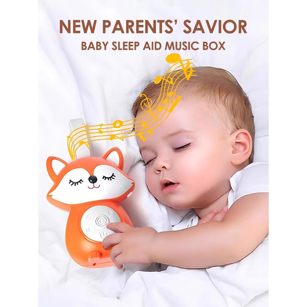 1pc Baby White Noise Soother Machine with 5 Soothing Sounds Music Timer for Newborn Toddler Sleep Aid Stroller Home Use