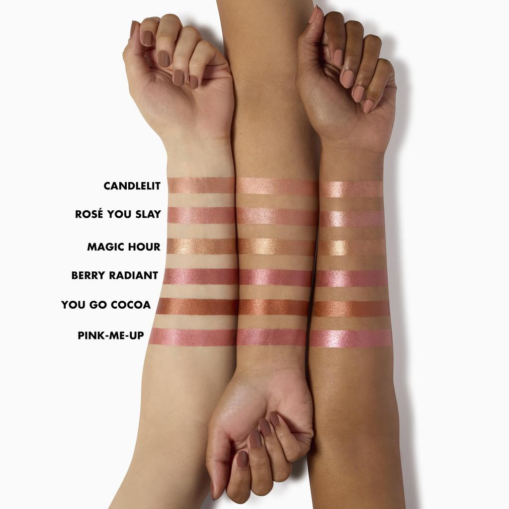 e.l.f. Halo Glow Blush Beauty Wand, Liquid Blush Wand For Radiant, Flushed Cheeks, Infused With Squalane, Vegan & Cruelty-free, Pink-Me-Up