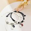2Pcs/Set Couple Luminous Heart Bracelets