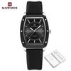 Naviforce Watch for Women Square Elegant Waterproof Luminous Watches Quartz Import Ladies Wristwatch Valentine Day Gifts NF5049