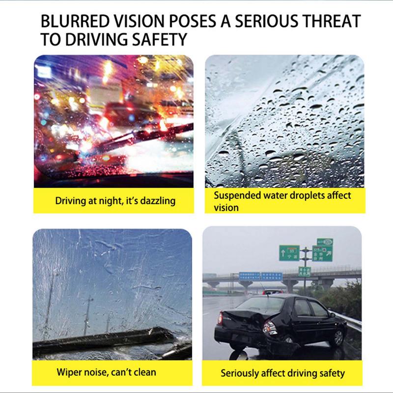 Glass Polishing Compound Glasses Scratch Remover Window Cleaner Powder Detergent Windshield Polish Safe Cleaning Powder For Film