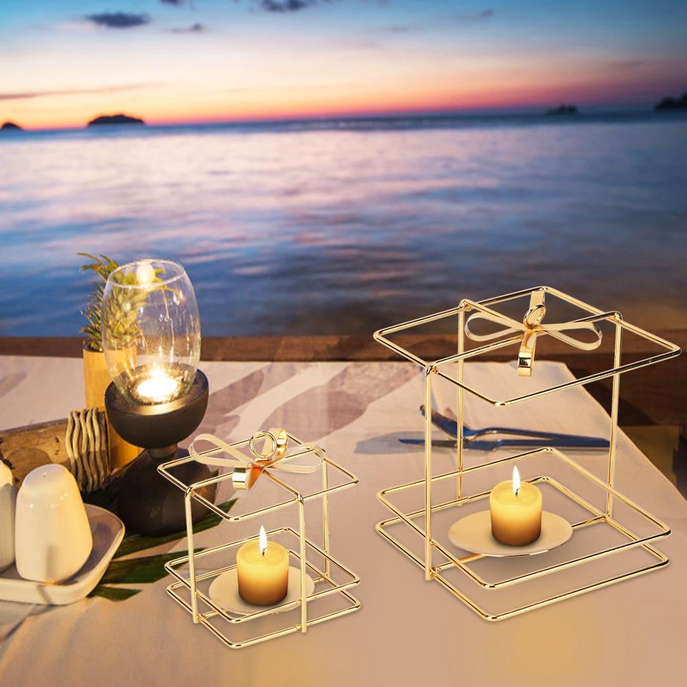European Style Candle Holders Elegant Tealight Holders for Wedding Ceremony Home Decor