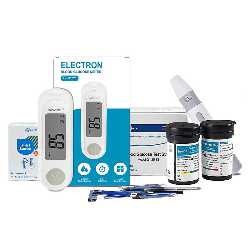 Blood Glucose Meter Household Electronic Intelligent Code-free High-precision Blood Analysis Blood Glucose Meter